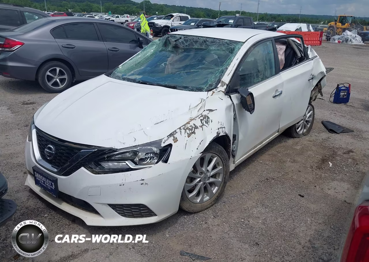 2019 Nissan Sentra Sv VIN:3N1AB7AP9KY375982 - 2