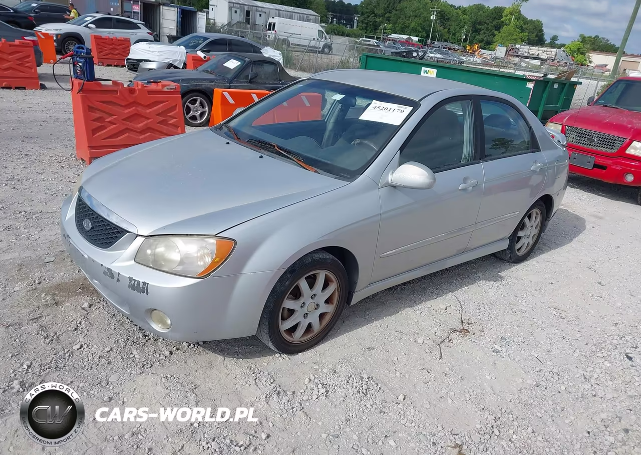 2006 Kia Spectra Ex-Lx-Sx VIN:KNAFE121265327564 - 2