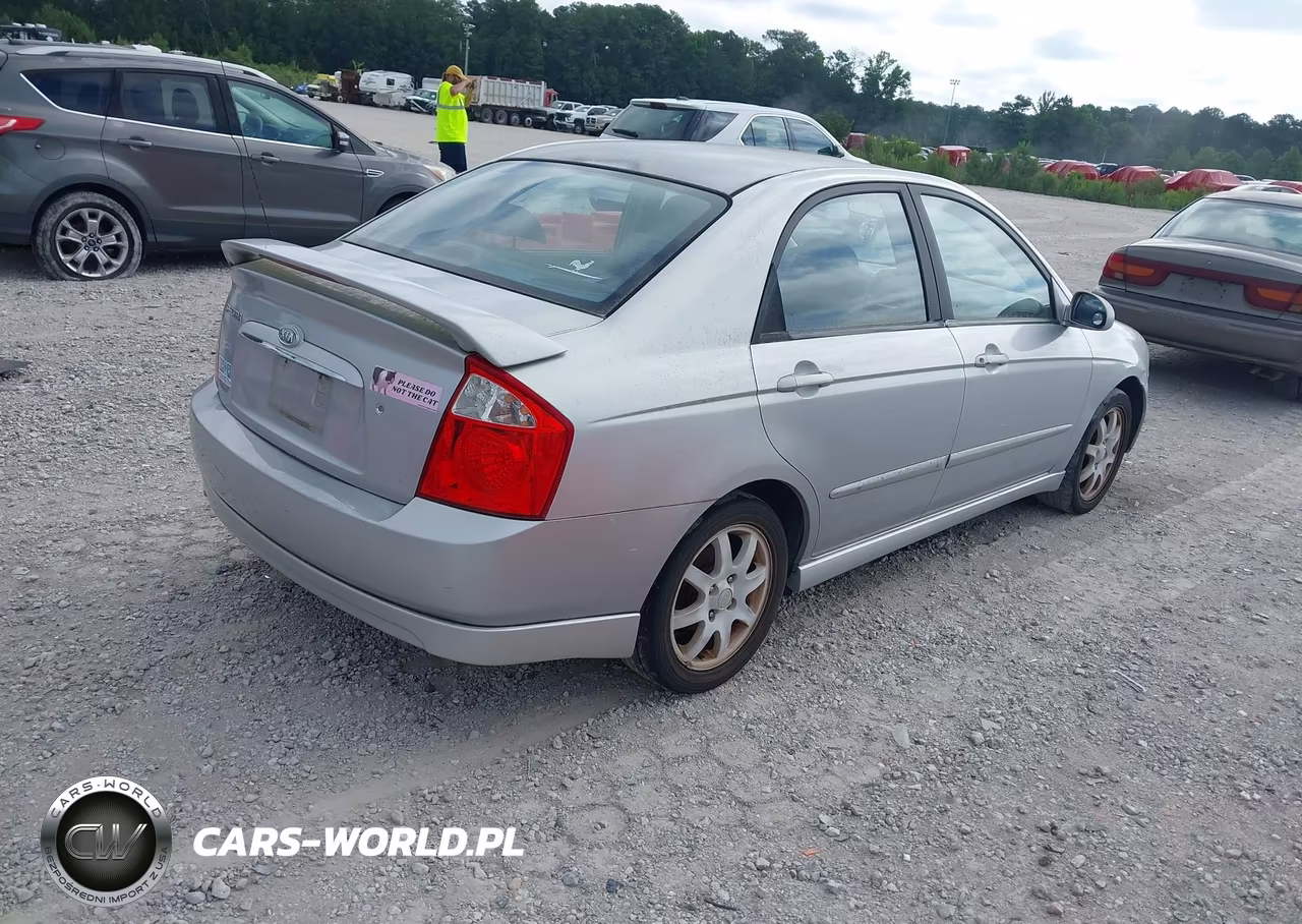 2006 Kia Spectra Ex-Lx-Sx VIN:KNAFE121265327564 - 4