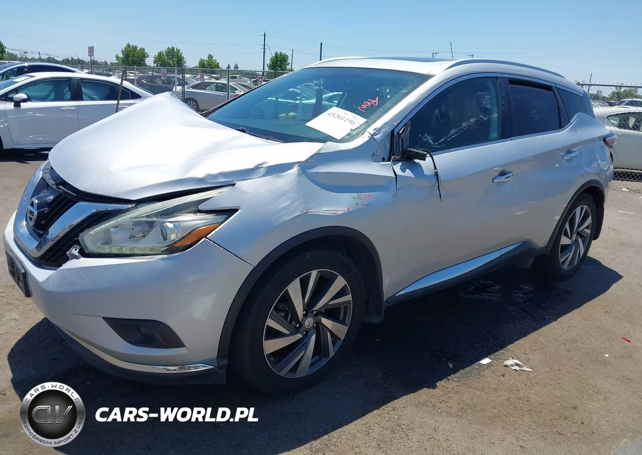 2015 Nissan Murano Platinum VIN:5N1AZ2MHXFN214197 - 2
