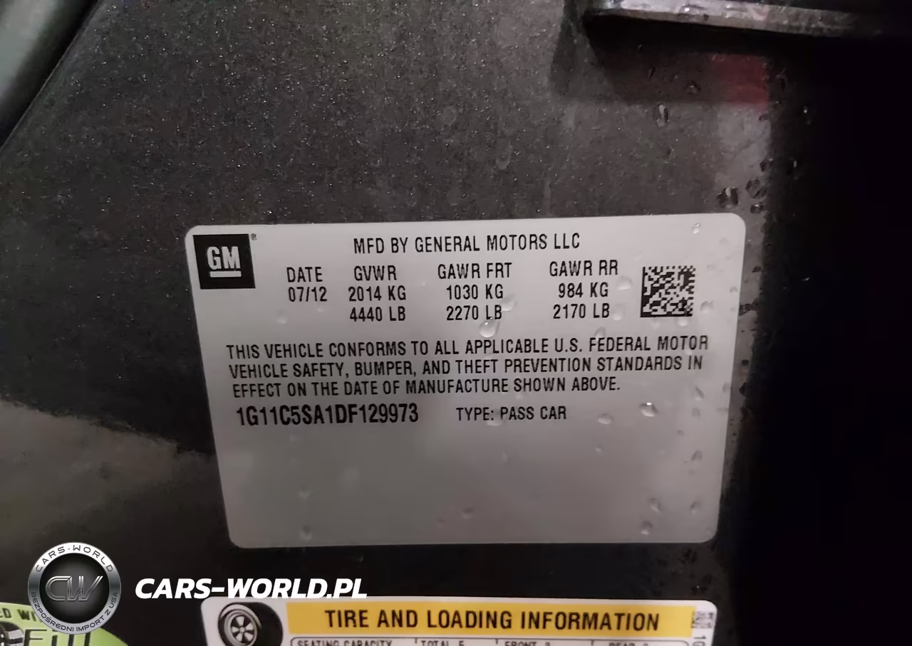 2013 Chevrolet Malibu 1Lt VIN:1G11C5SA1DF129973 - 9