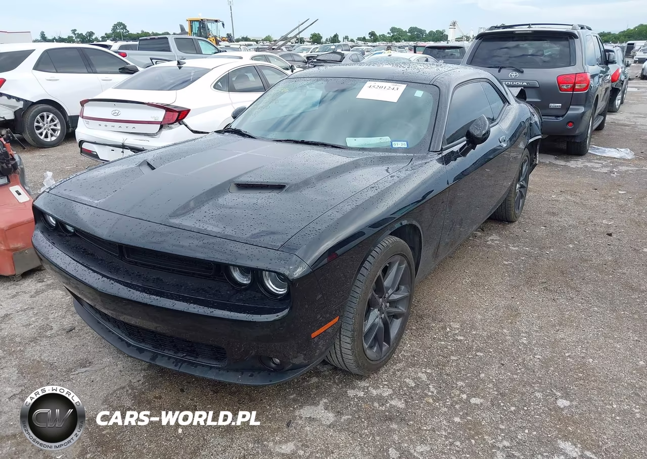 2023 Dodge Challenger Sxt Awd VIN:2C3CDZGG2PH645543 - 2
