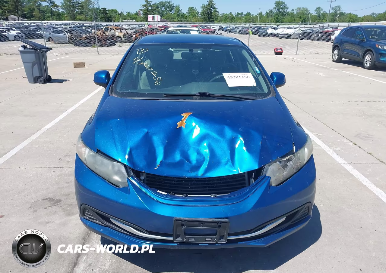 2013 Honda Civic Lx VIN:2HGFB2F50DH503730 - 12