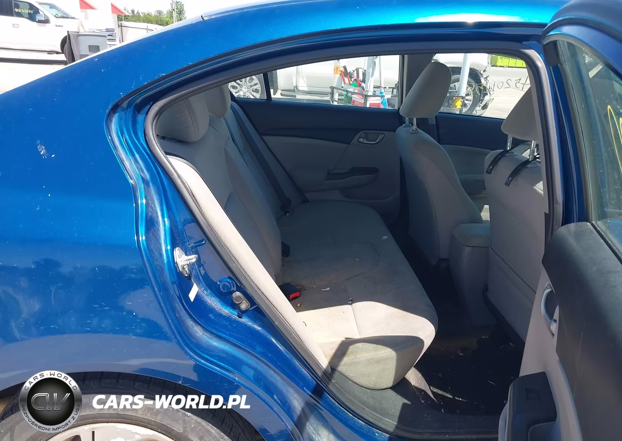 2013 Honda Civic Lx VIN:2HGFB2F50DH503730 - 8
