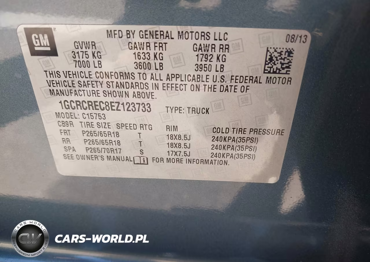 2014 Chevrolet Silverado 1500 1Lt VIN:1GCRCREC8EZ123733 - 9