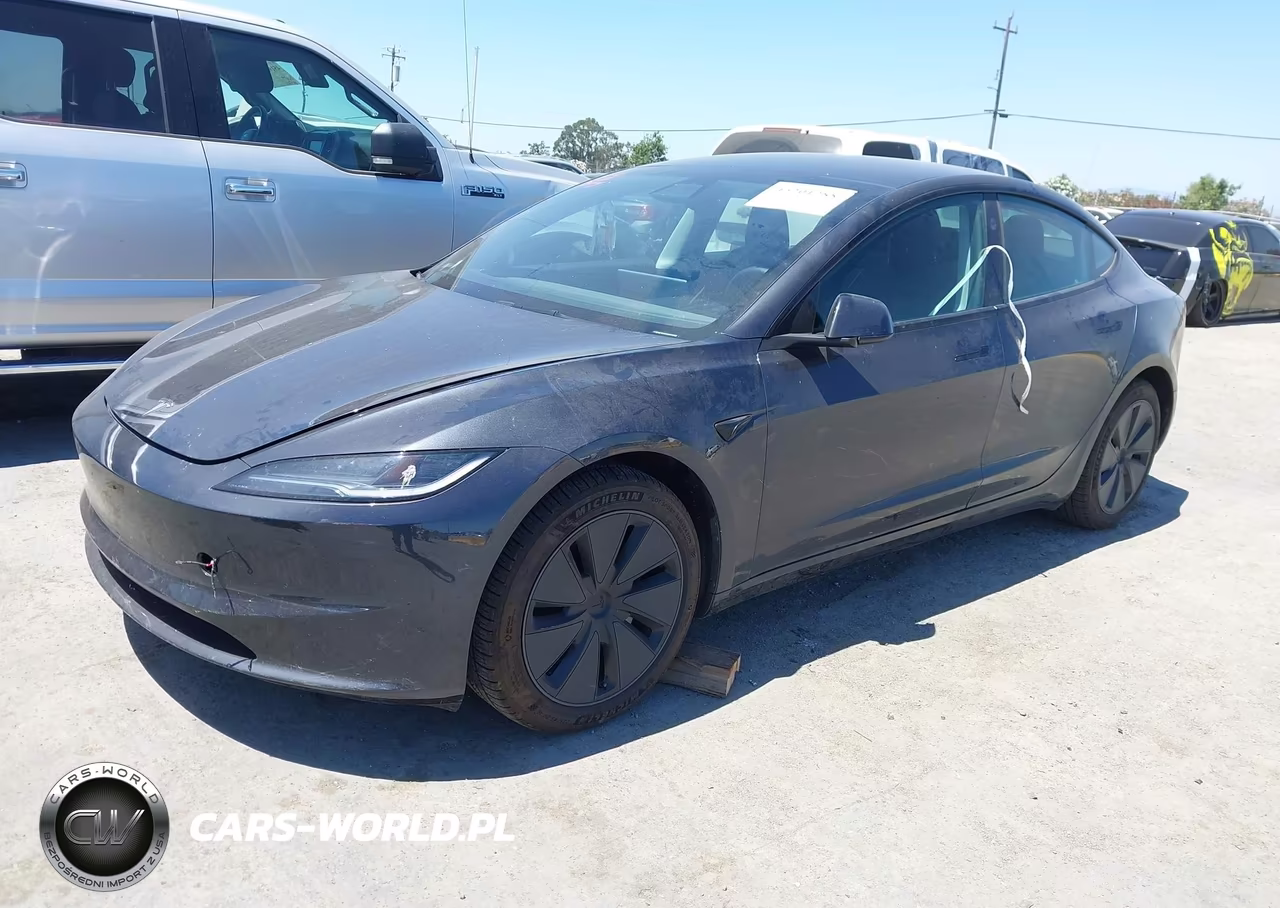 2024 Tesla Model 3 Long Range Dual Motor All-Wheel Drive-Rear-Wheel Drive VIN:5YJ3E1EA3RF737696 - 2
