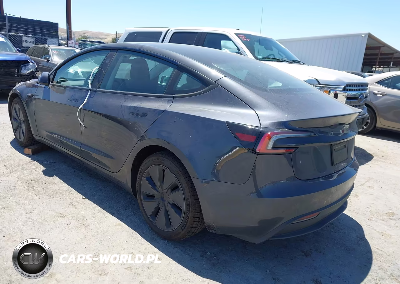 2024 Tesla Model 3 Long Range Dual Motor All-Wheel Drive-Rear-Wheel Drive VIN:5YJ3E1EA3RF737696 - 3