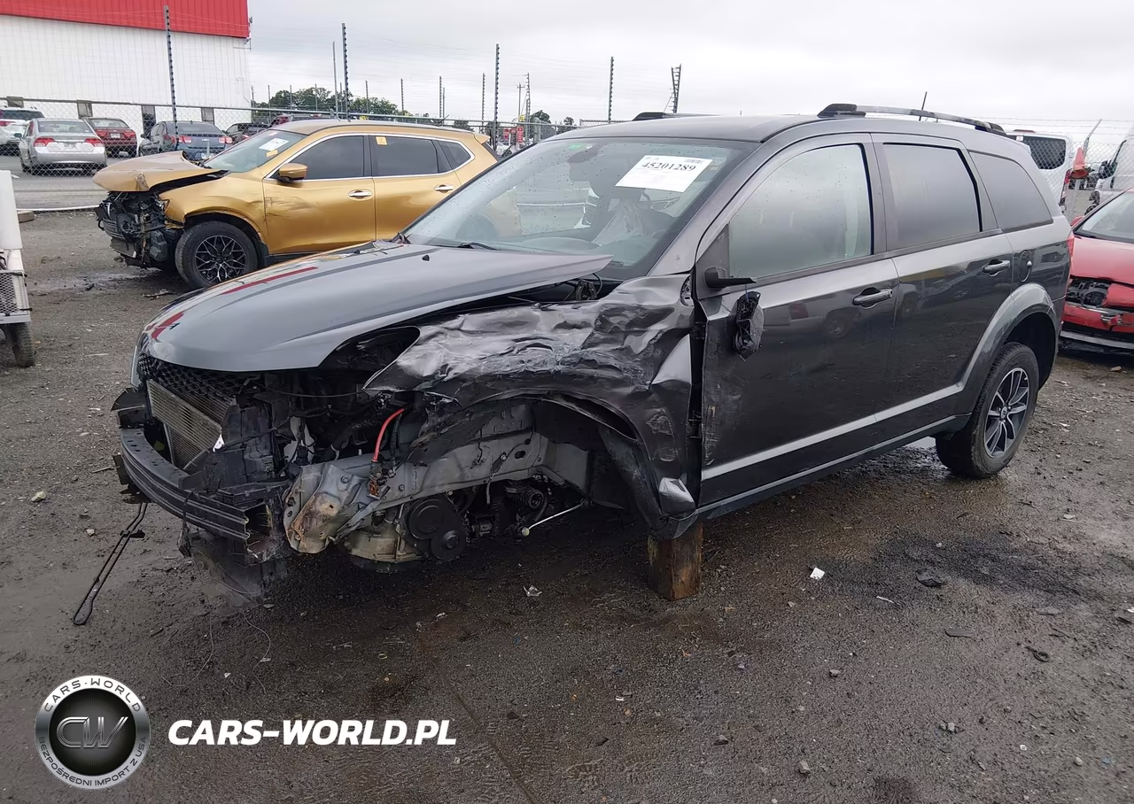 2018 Dodge Journey Se VIN:3C4PDCAB2JT490580 - 2