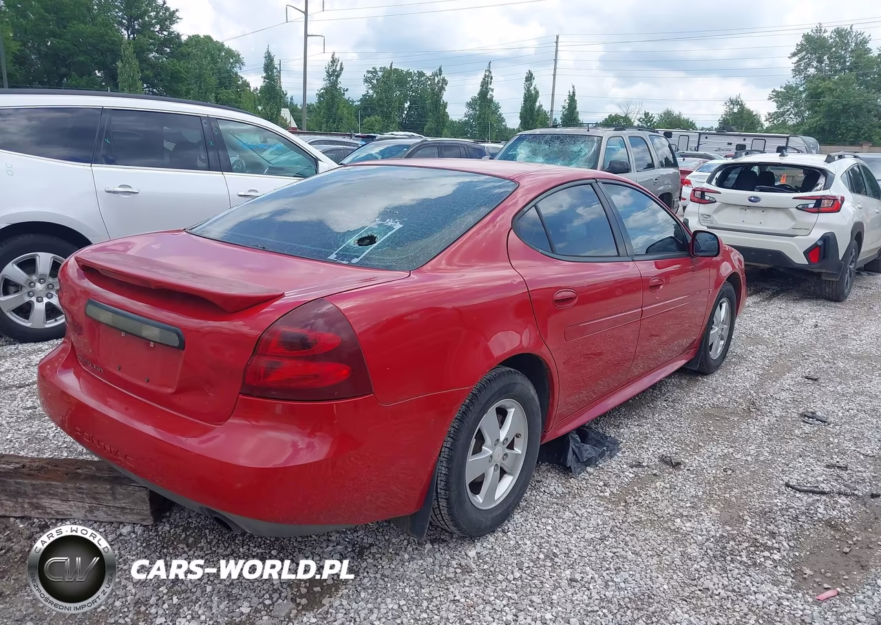 2008 Pontiac Grand Prix VIN:2G2WP552081111164 - 4