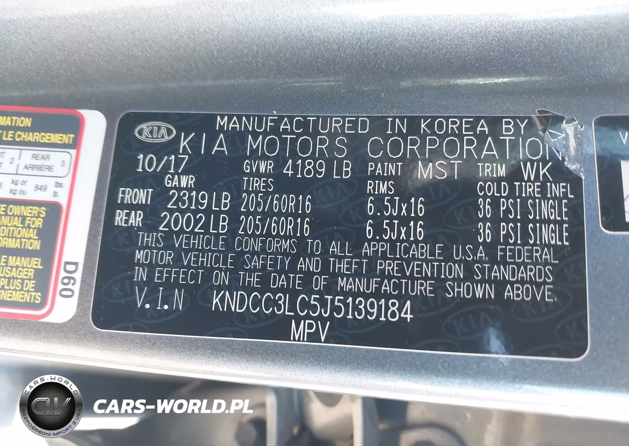 2018 Kia Niro Ex VIN:KNDCC3LC5J5139184 - 9
