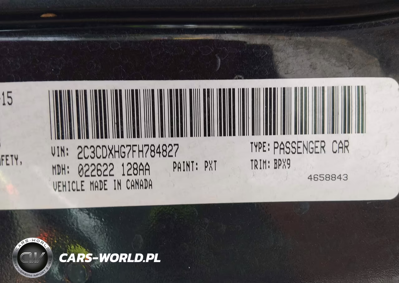 2015 Dodge Charger Sxt VIN:2C3CDXHG7FH784827 - 9