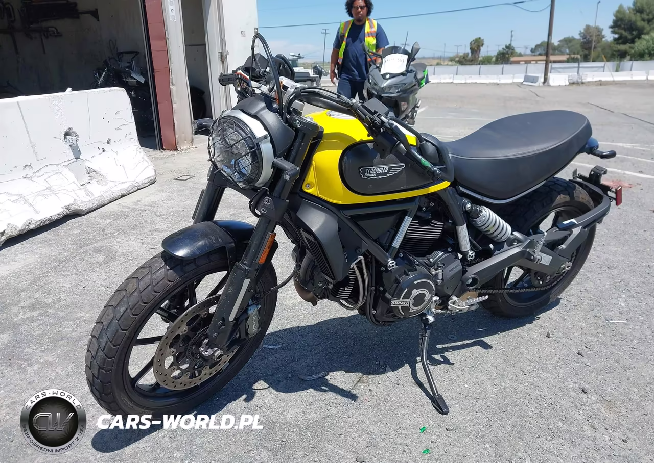 2019 Ducati Scrambler Desert Sled VIN:ML0KAFPM3KT015465 - 2