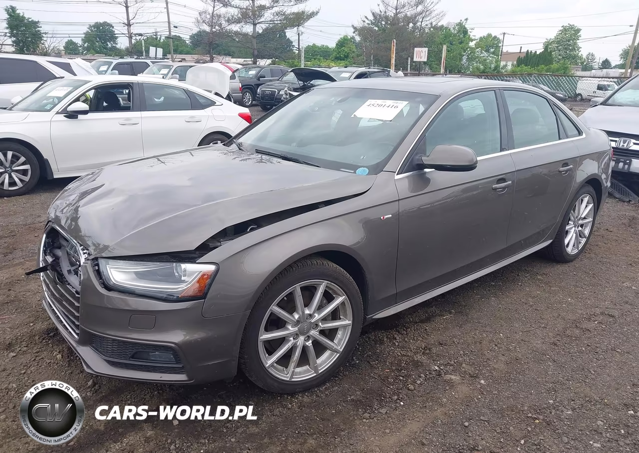 2015 Audi A4 Premium Plus VIN:WAUFFAFL3FN020817 - 2