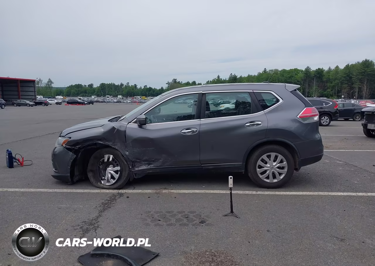 2015 Nissan Rogue S VIN:KNMAT2MV1FP565239 - 14