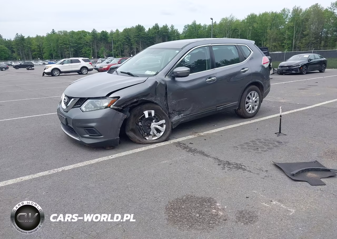 2015 Nissan Rogue S VIN:KNMAT2MV1FP565239 - 2