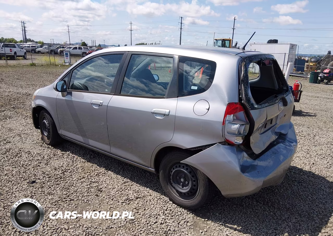 2007 Honda Fit VIN:JHMGD38467S014235 - 3