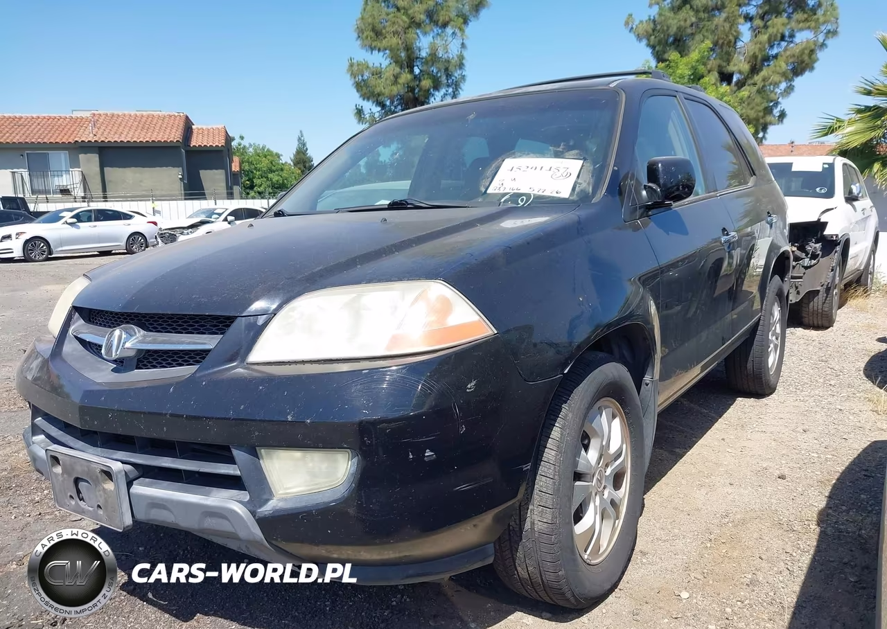 2003 Acura Mdx VIN:2HNYD18893H537399 - 2