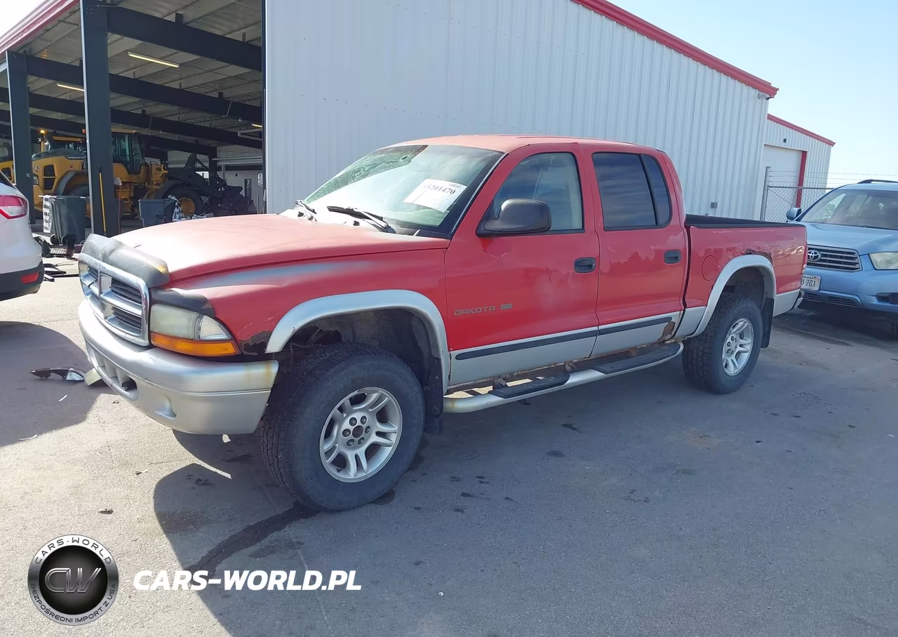 2002 Dodge Dakota Slt VIN:1B7HG48N02S588253 - 2