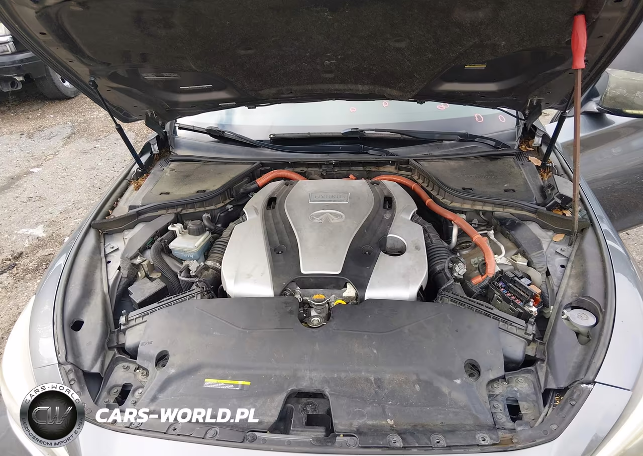 2014 Infiniti Q50 Hybrid Sport VIN:JN1AV7AP4EM691272 - 10