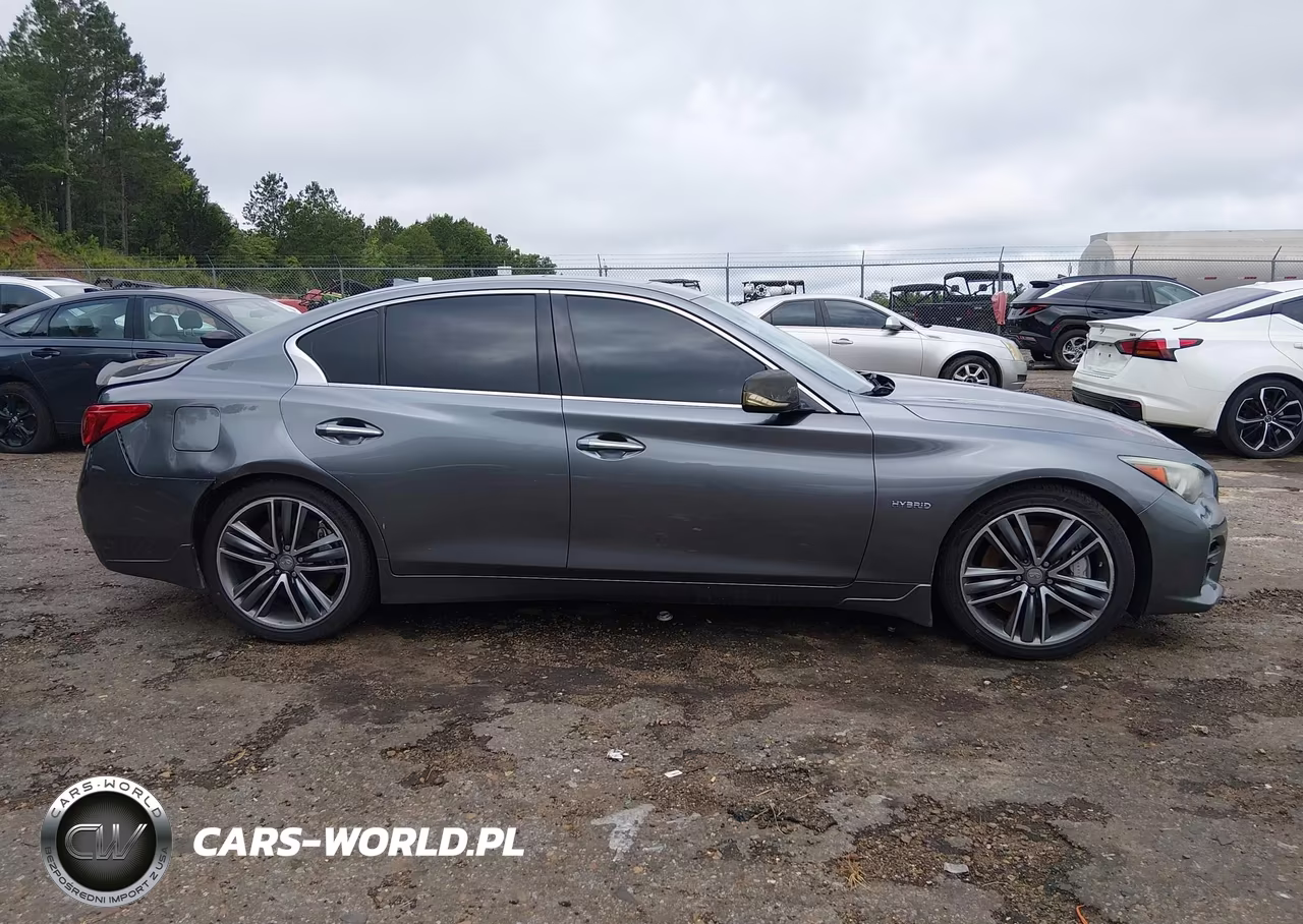 2014 Infiniti Q50 Hybrid Sport VIN:JN1AV7AP4EM691272 - 13