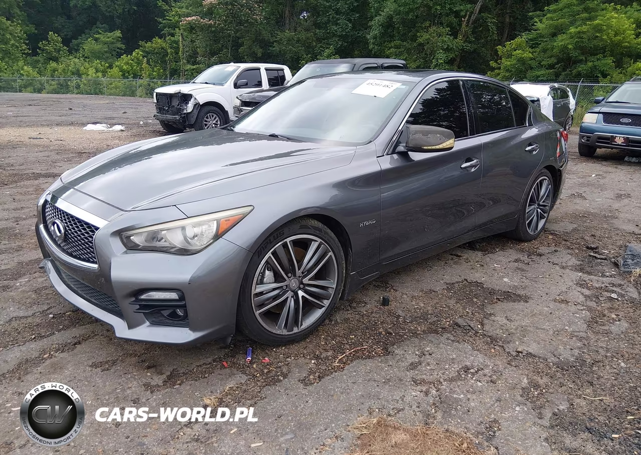 2014 Infiniti Q50 Hybrid Sport VIN:JN1AV7AP4EM691272 - 2