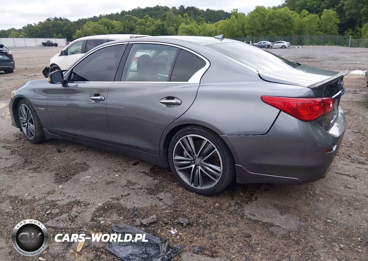 2014 Infiniti Q50 Hybrid Sport VIN:JN1AV7AP4EM691272 - 3