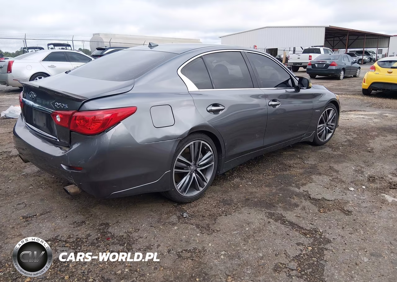 2014 Infiniti Q50 Hybrid Sport VIN:JN1AV7AP4EM691272 - 4