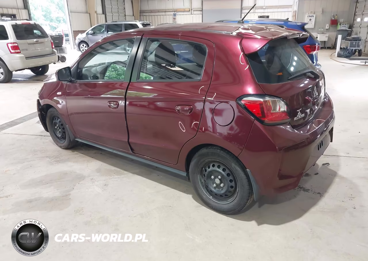 2021 Mitsubishi Mirage Carbonite Edition-Es-Le VIN:ML32AUHJ0MH011973 - 3