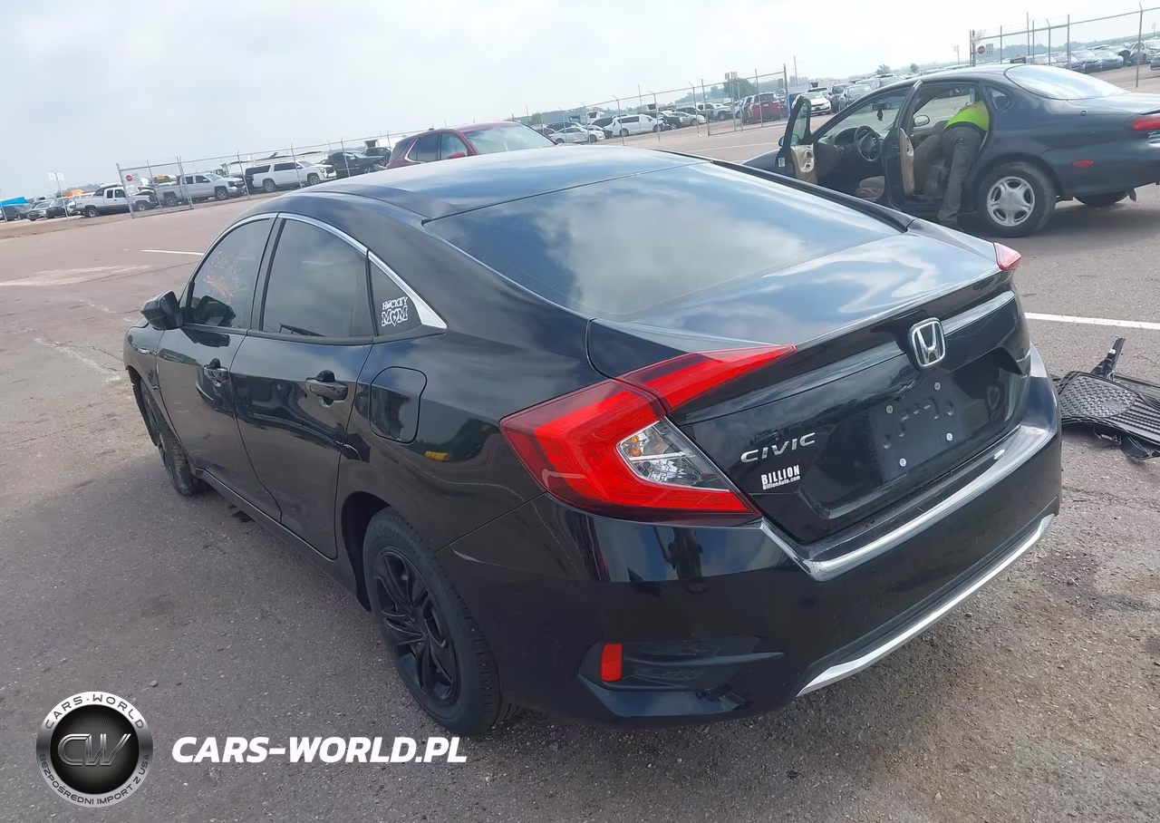 2021 Honda Civic Lx VIN:2HGFC2F65MH527415 - 3