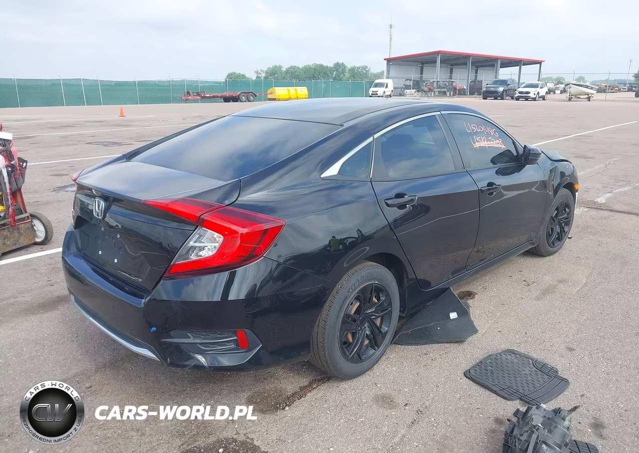 2021 Honda Civic Lx VIN:2HGFC2F65MH527415 - 4