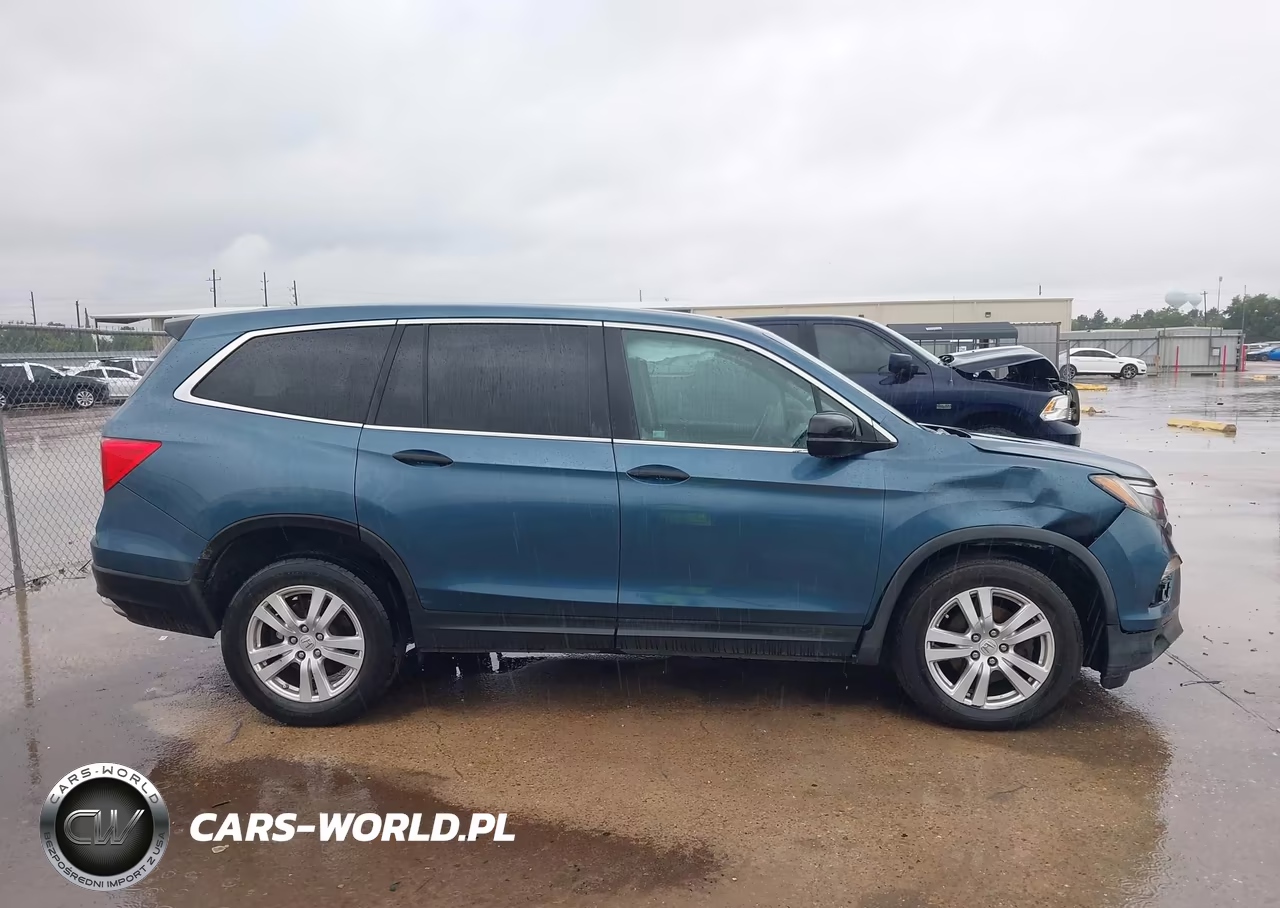2017 Honda Pilot Lx VIN:5FNYF6H1XHB021789 - 13