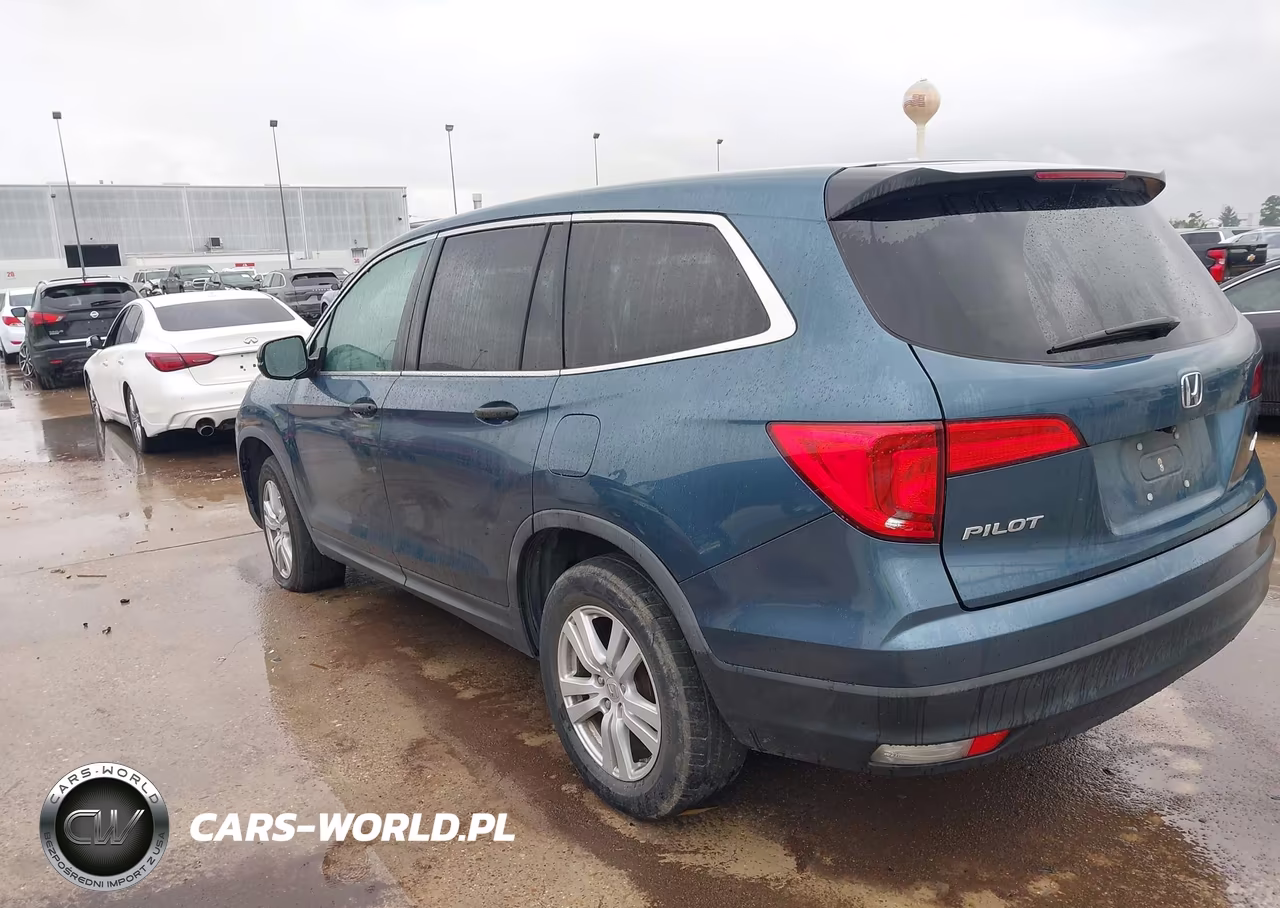 2017 Honda Pilot Lx VIN:5FNYF6H1XHB021789 - 3