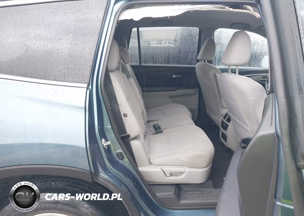 2017 Honda Pilot Lx VIN:5FNYF6H1XHB021789 - 8