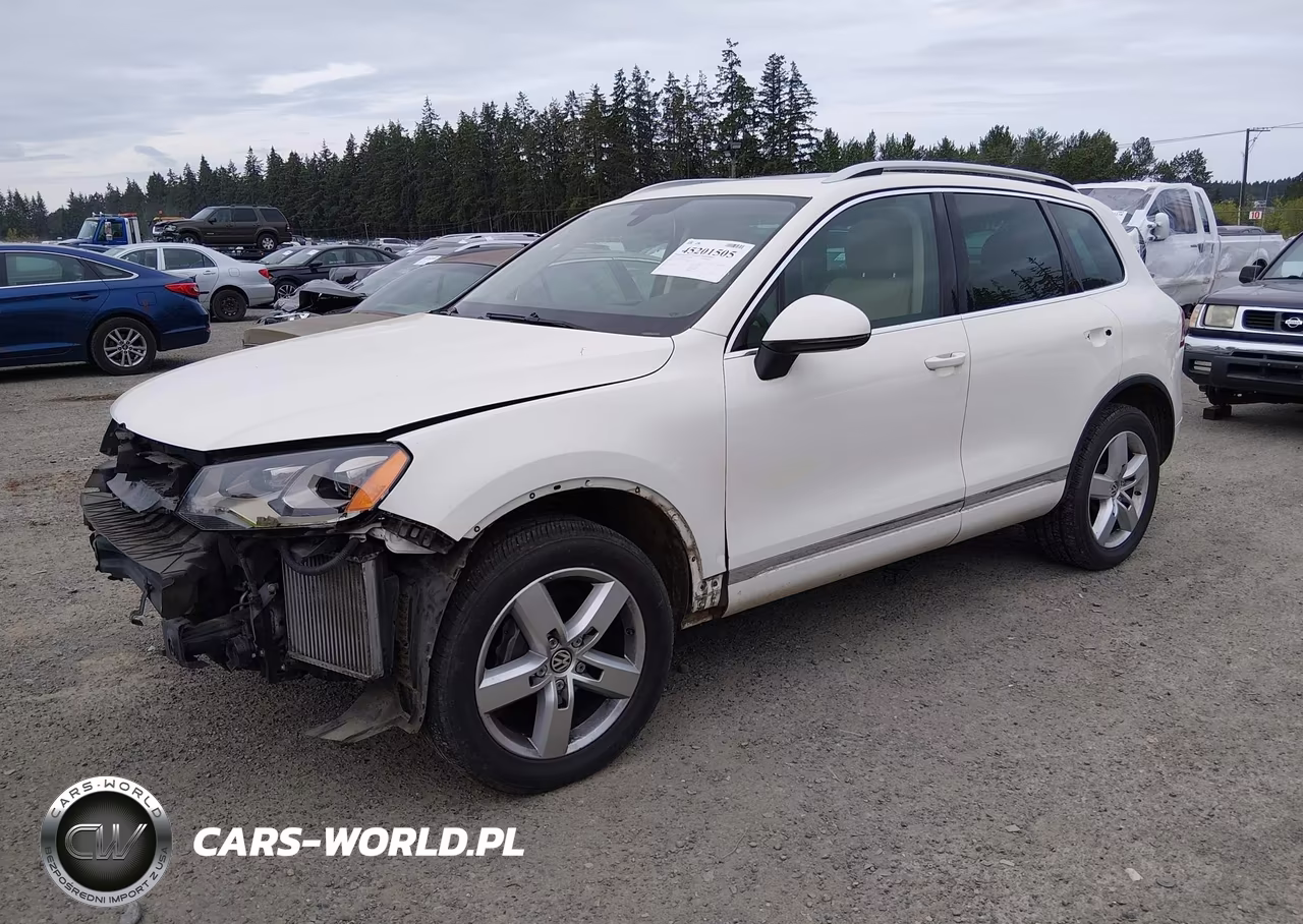 2011 Volkswagen Touareg Tdi Lux VIN:WVGFK9BP9BD003912 - 2