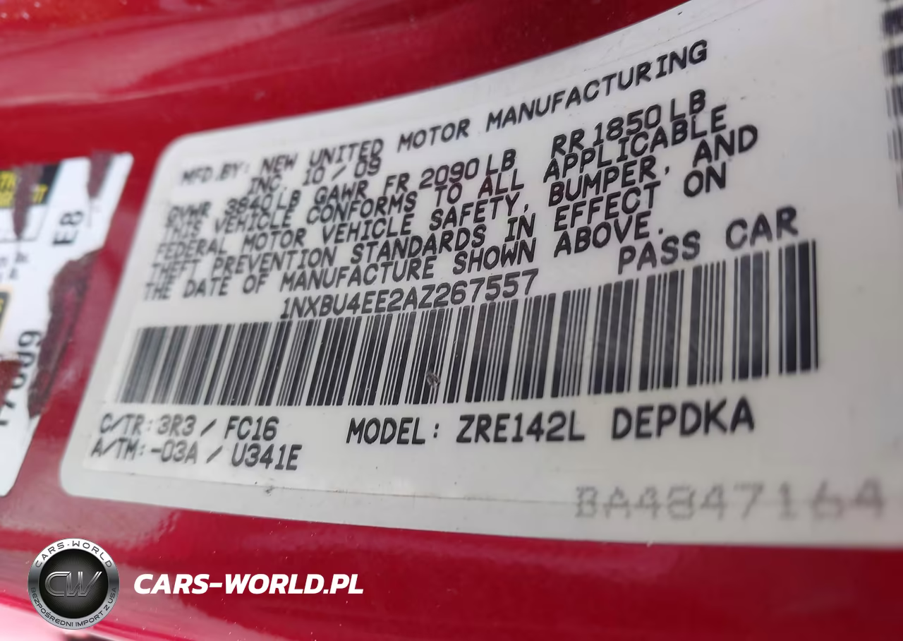 2010 Toyota Corolla Le VIN:1NXBU4EE2AZ267557 - 9
