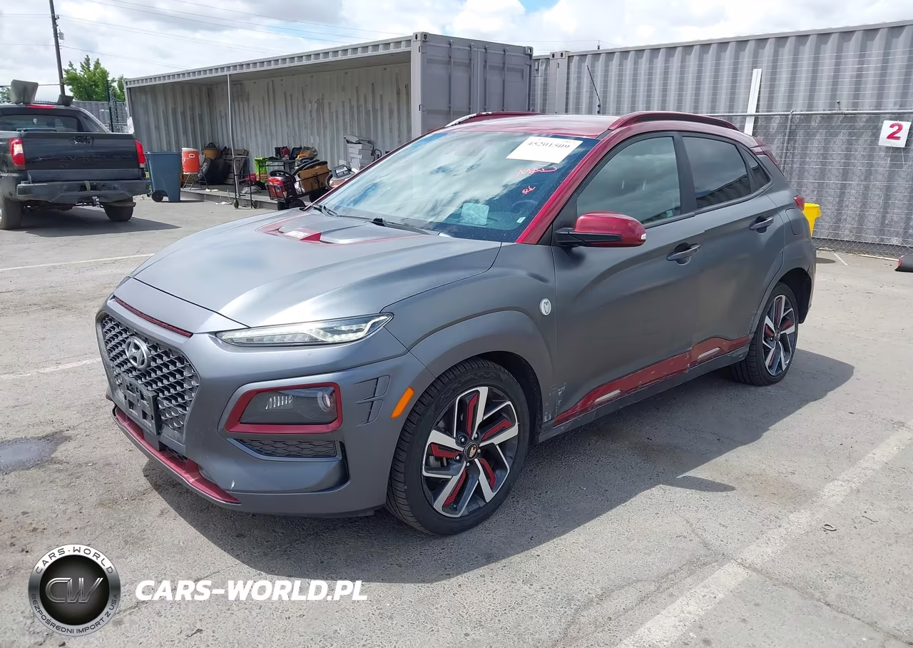 2019 Hyundai Kona Iron Man VIN:KM8K5CA58KU319675 - 2