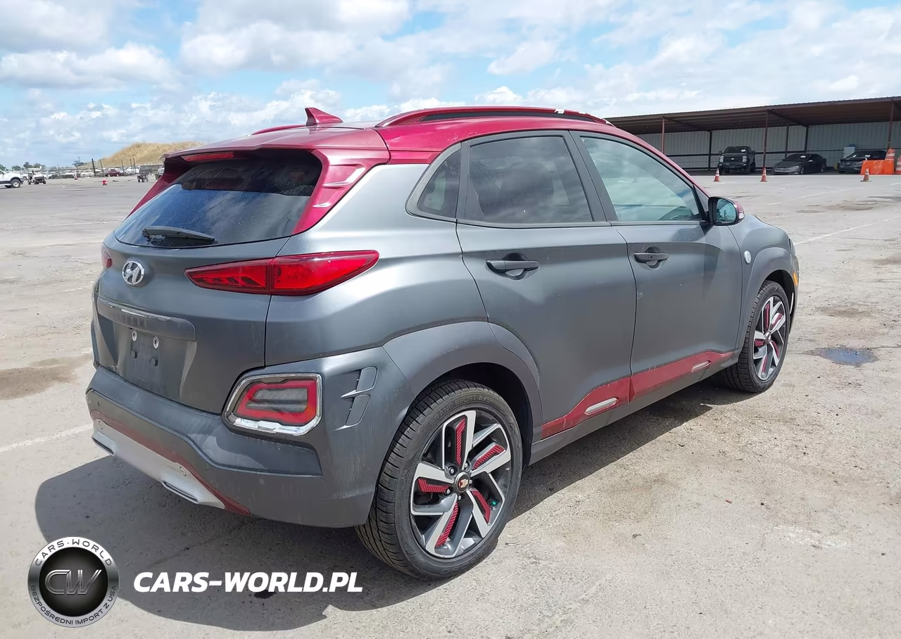 2019 Hyundai Kona Iron Man VIN:KM8K5CA58KU319675 - 4