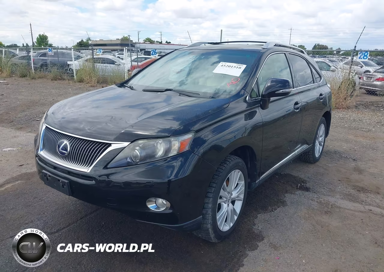 2011 Lexus Rx 450H VIN:JTJBC1BA0B2042586 - 2