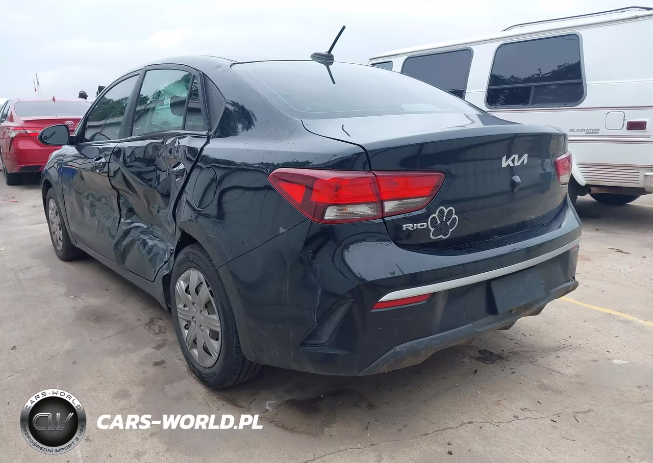2023 Kia Rio Lx VIN:3KPA24ADXPE528699 - 3