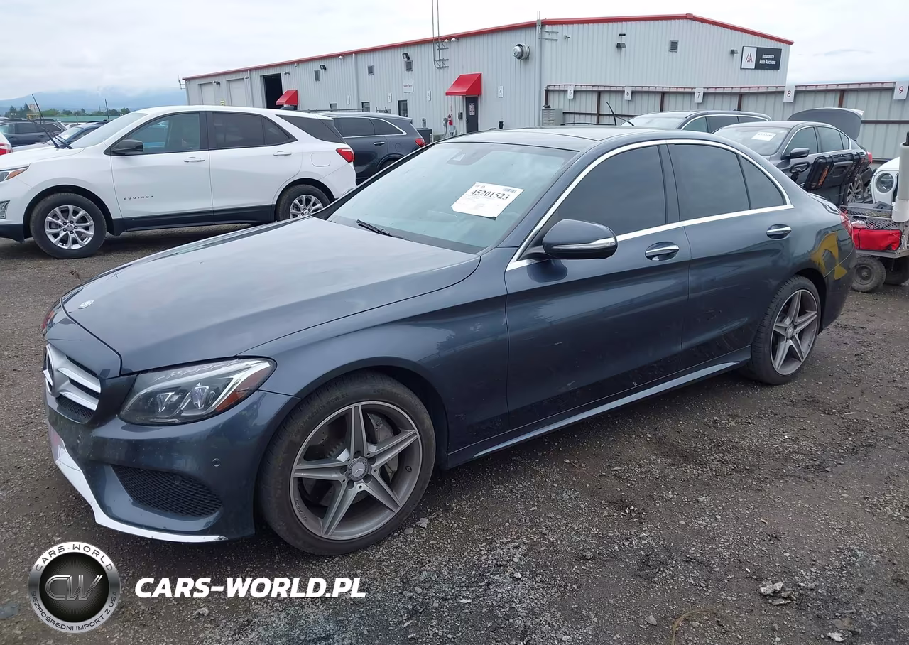2015 Mercedes-Benz C 300 Sport 4Matic VIN:55SWF4KB0FU020160 - 2