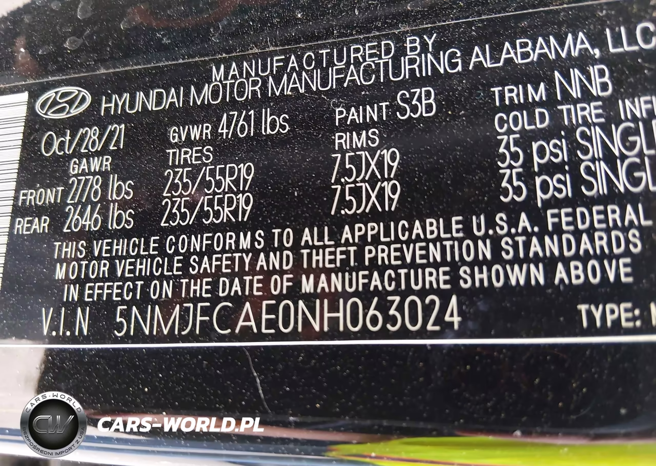 2022 Hyundai Tucson Sel VIN:5NMJFCAE0NH063024 - 9