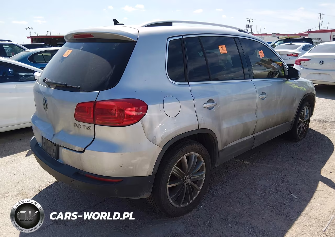 2013 Volkswagen Tiguan Se VIN:WVGAV3AX9DW562948 - 4