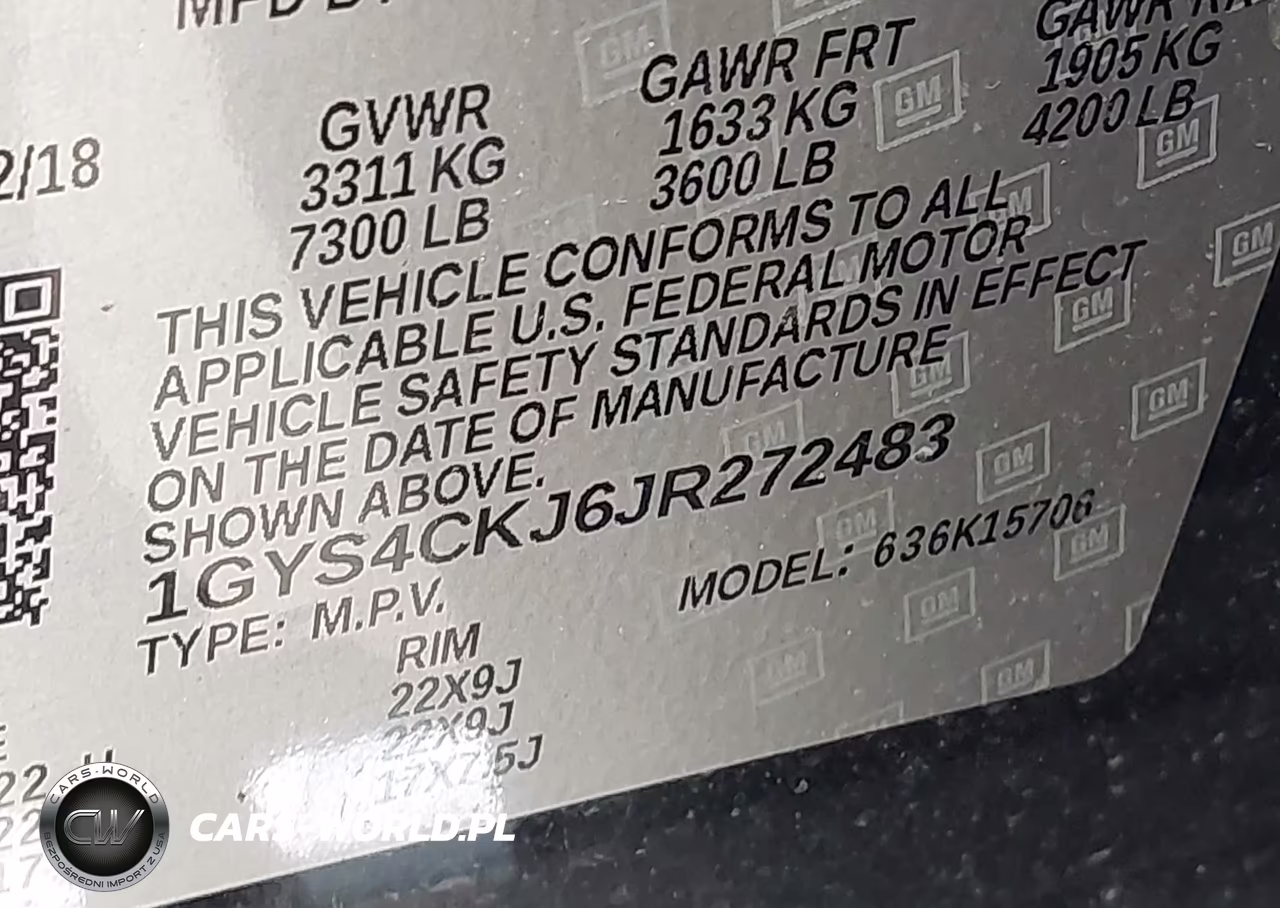 2018 Cadillac Escalade Premium Luxury VIN:1GYS4CKJ6JR272483 - 9