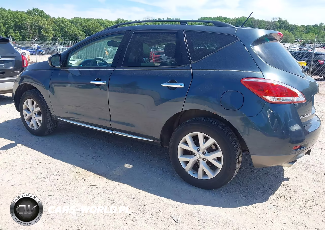 2011 Nissan Murano Sl VIN:JN8AZ1MW7BW161867 - 3