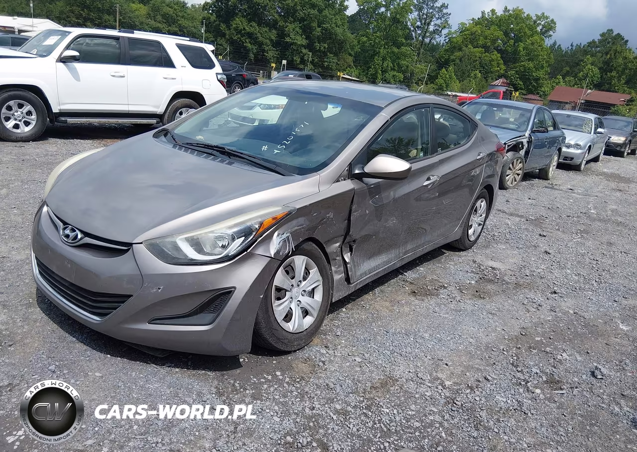 2016 Hyundai Elantra Se VIN:5NPDH4AE5GH753838 - 2