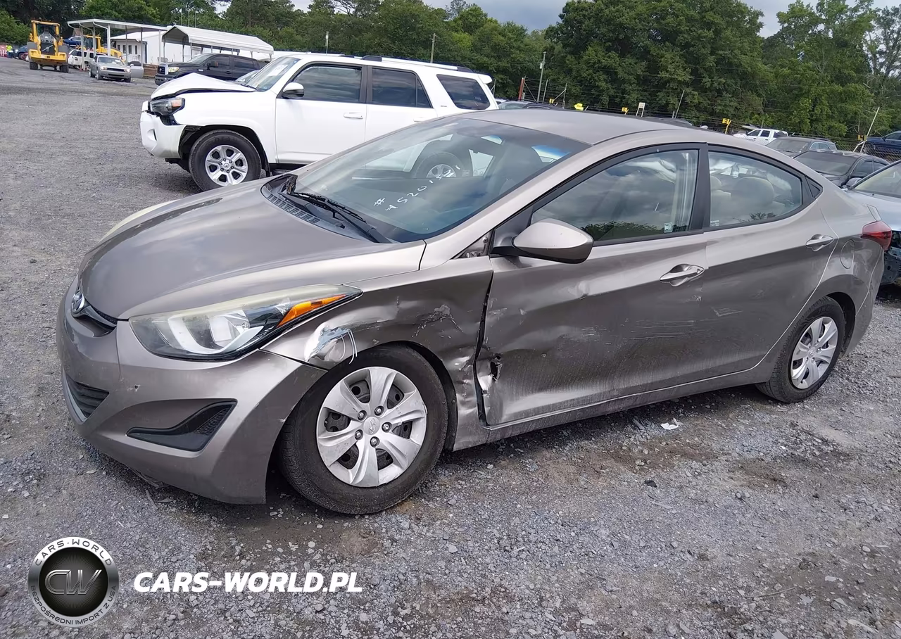 2016 Hyundai Elantra Se VIN:5NPDH4AE5GH753838 - 6