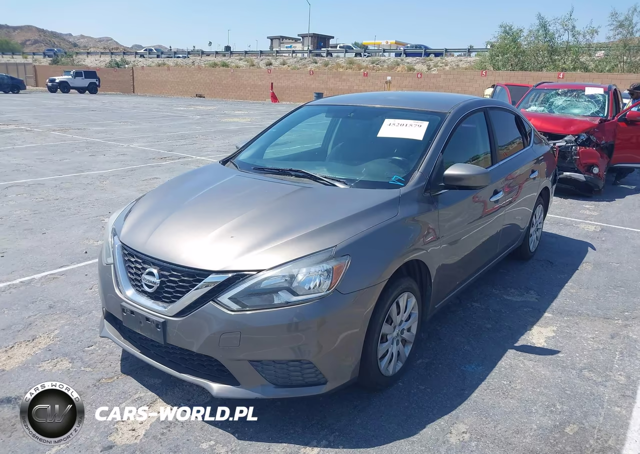 2016 Nissan Sentra Sv VIN:3N1AB7APXGY278832 - 2