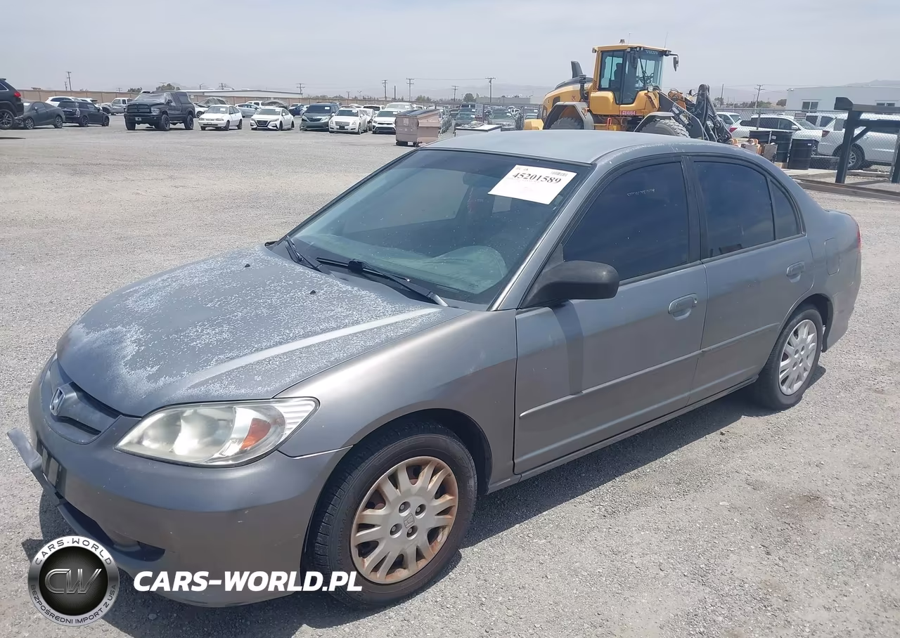 2004 Honda Civic Lx VIN:2HGES15514H535142 - 2