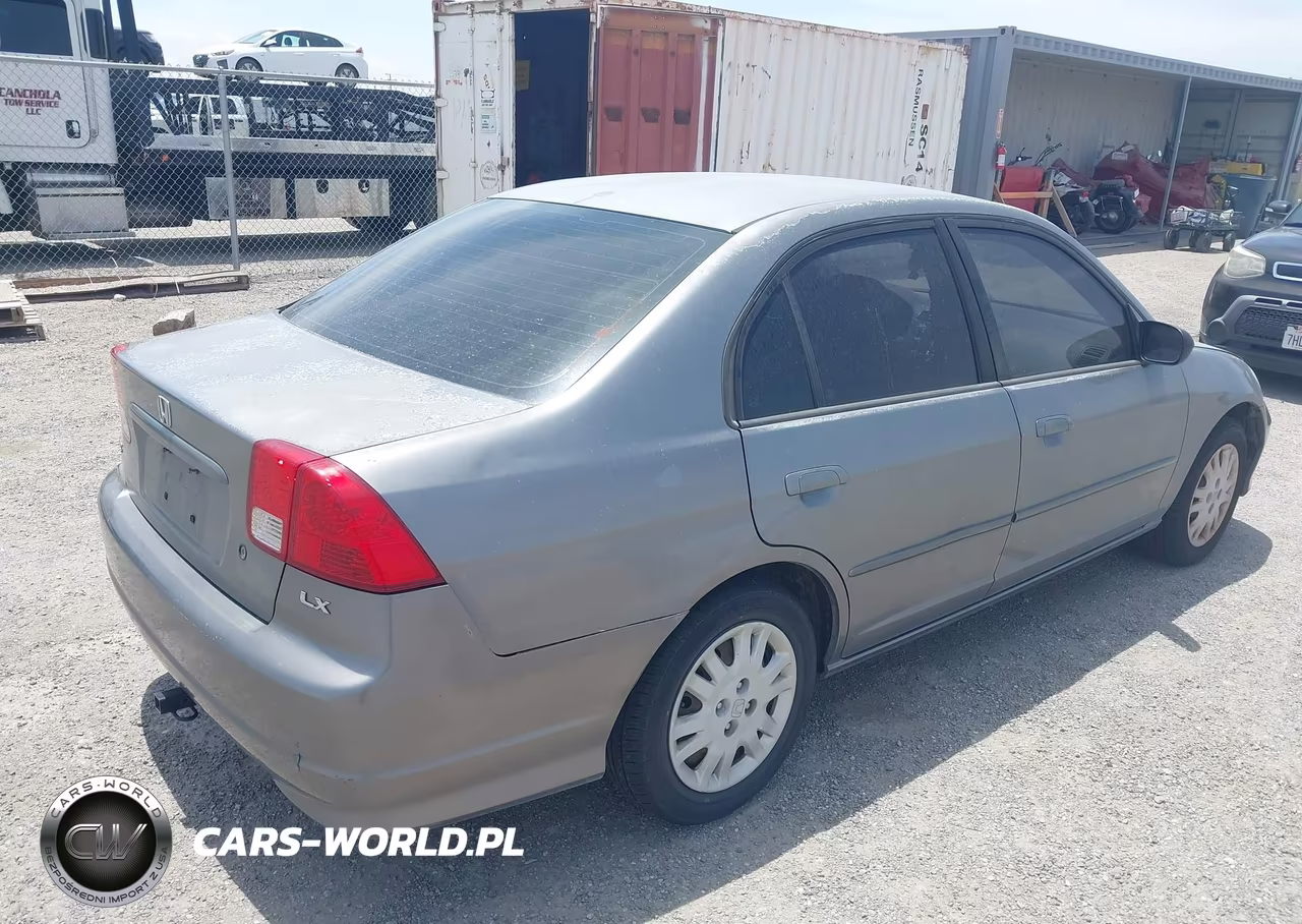 2004 Honda Civic Lx VIN:2HGES15514H535142 - 4