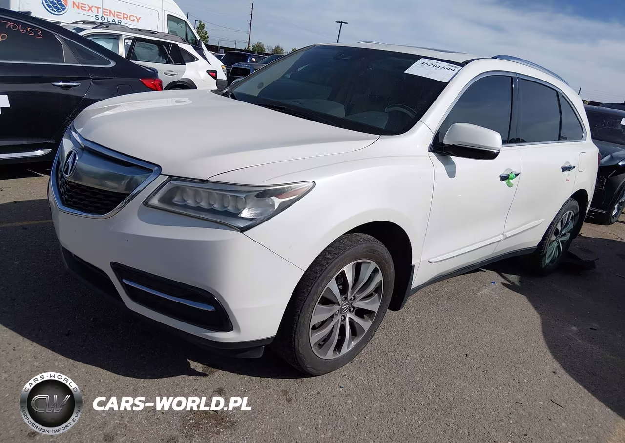 2016 Acura Mdx Technology Acurawatch Plus Packages-Technology Package VIN:5FRYD4H49GB020487 - 2